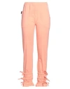 Coppelia Woman Pants Orange Size L Cotton, Elastane