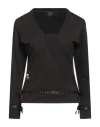 Coppelia Woman Sweatshirt Black Size Xs Cotton