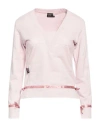 Coppelia Woman Sweatshirt Light Pink Size Xs Cotton