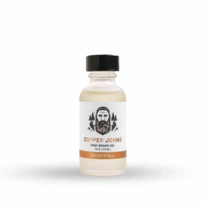 Copper Johns Beard Company Fine Beard Oil In Nightfall