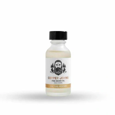 Copper Johns Beard Company Fine Beard Oil In On The Rocks