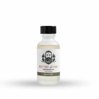 Copper Johns Beard Company Fine Beard Oil In Skipper