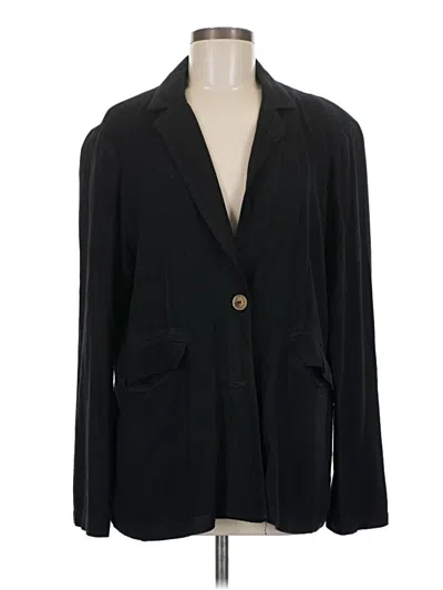 Pre-owned Copper Key Blazer Jacket In Black