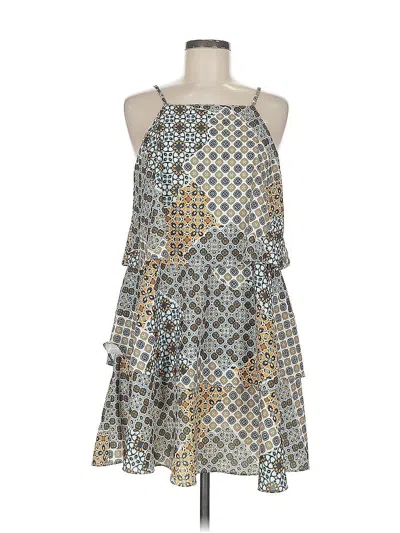 Pre-owned Copper Key Casual Dress In Blue