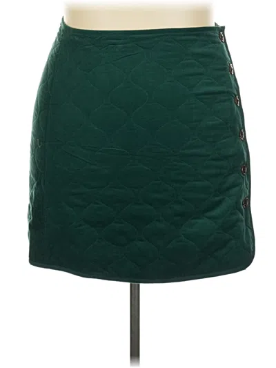 Pre-owned Copper Key Casual Skirt In Green