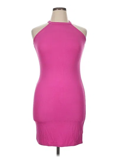 Pre-owned Copper Key Cocktail Dress In Pink