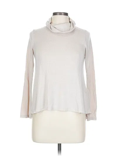 Pre-owned Copper Key Long Sleeve Turtleneck In White