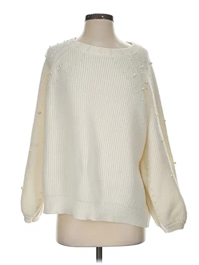 Pre-owned Copper Key Pullover Sweater In Ivory