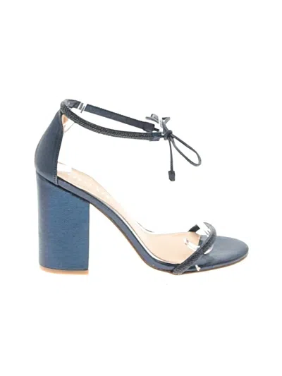 Pre-owned Copper Key Sandals In Blue