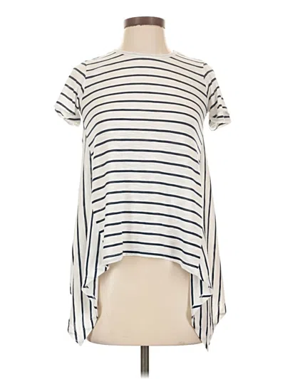 Pre-owned Copper Key Short Sleeve Turtleneck In Blue