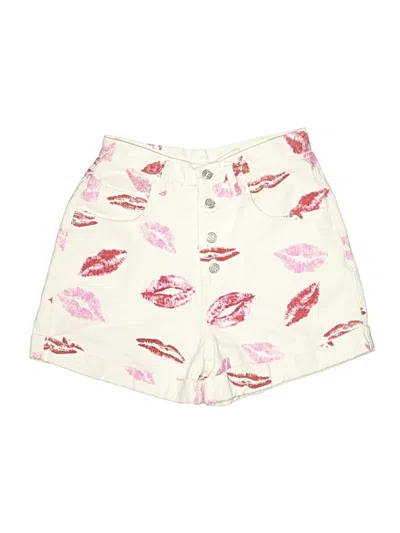 Pre-owned Copper Key Shorts In Ivory
