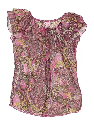 Pre-owned Copper Key Kids' Sleeveless Blouse In Pink