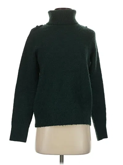 Pre-owned Copper Key Turtleneck Sweater In Green