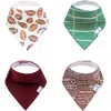 Copper Pearl Kids'  4-pack Bandana Bibs In Multi