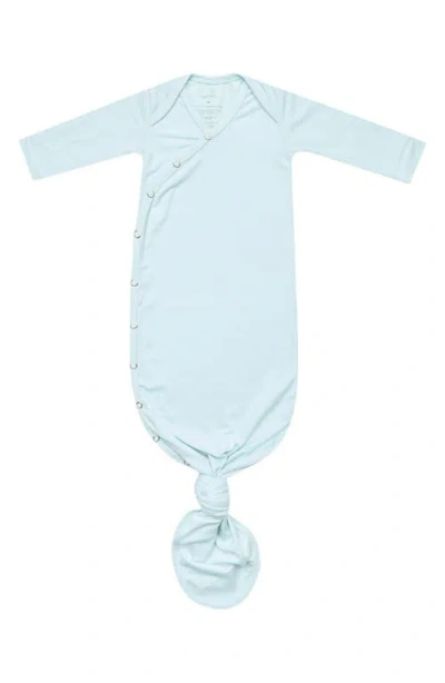 Copper Pearl Babies'  Air Knotted Gown In Blue