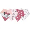 Copper Pearl Kids'  Assorted 4-pack Bandana Bibs In Burgundy
