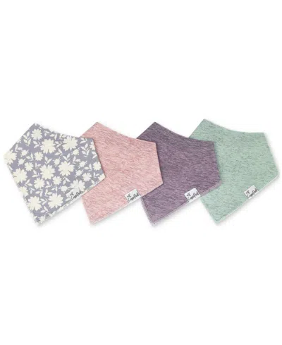 Copper Pearl Baby Bandana Bib Set, Pack Of 4 In Lacie