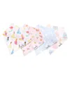 Copper Pearl Baby Girls 4-pack Disney Princess Bandana Bib Set In Multi