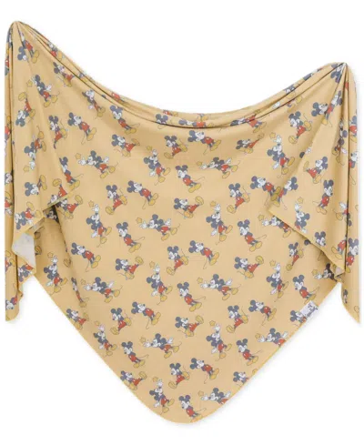 Copper Pearl Baby Mickey Mouse Knit Blanket In Neutral