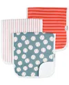 COPPER PEARL BABY PREMIUM BURP CLOTHS, PACK OF 3