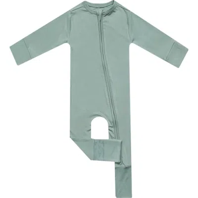 Copper Pearl Babies'  Briar Convertible Zip-up Footie In Purple