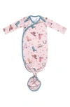 Copper Pearl Cheyenne Knotted Gown In Pink