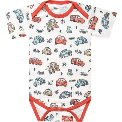 Copper Pearl Babies'  Disney Pixar Cars Print Bodysuit In Multi