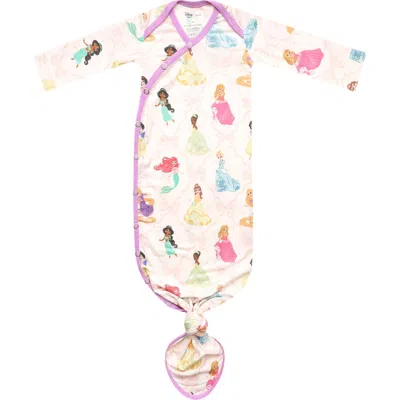 Copper Pearl Babies'  Disney Princess Knotted Gown In Pink