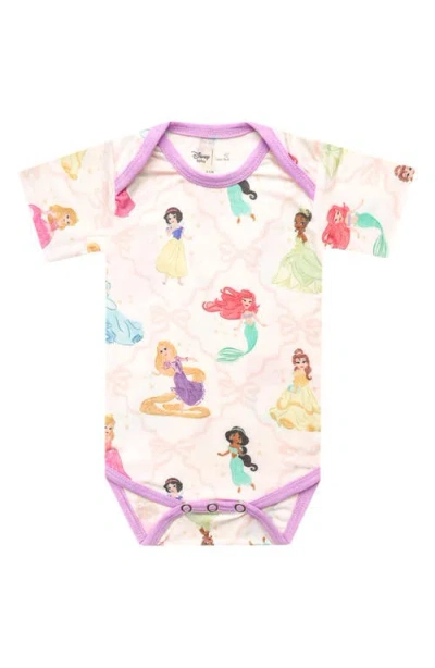 Copper Pearl Babies'  Disney Princess Print Bodysuit In Multi
