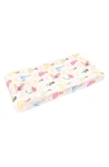 Copper Pearl Enchanted Changing Pad Cover In Pink