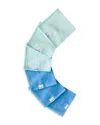 Copper Pearl Finn Washcloths, Set Of 6 In Finn