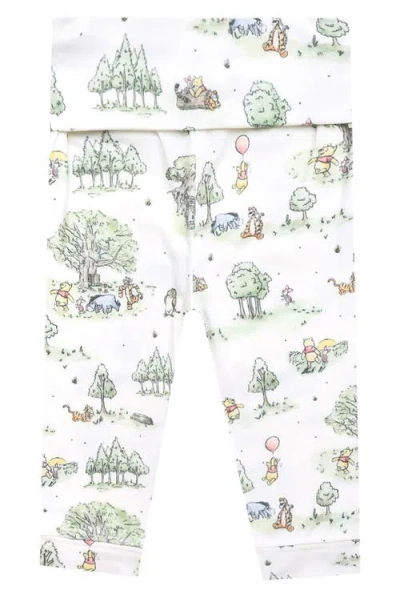 Copper Pearl Babies'  Hundred Acre Woods Print Pants In Multi