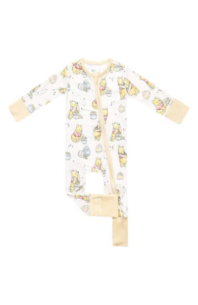 Copper Pearl Babies'  Hunny Convertible Zip-up Footie In Neutral