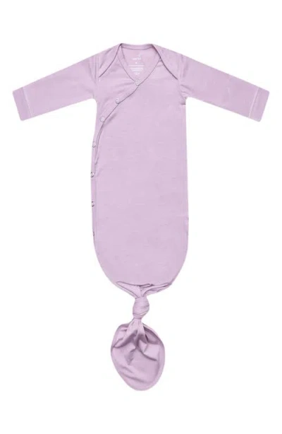 Copper Pearl Babies'  Lily Knotted Sleep Gown In White