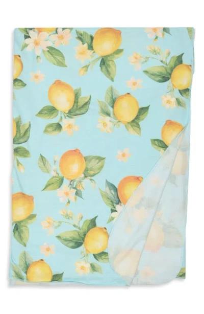 Copper Pearl Melody Swaddle Blanket In Blue