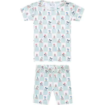 Copper Pearl Babies'  Mickey & Friends Fitted Two-piece Short Pajamas In Multi