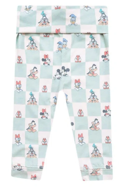 Copper Pearl Babies'  Mickey & Friends Print Pants In Multi