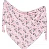 Copper Pearl Mickey Mouse Swaddle Blanket In Red