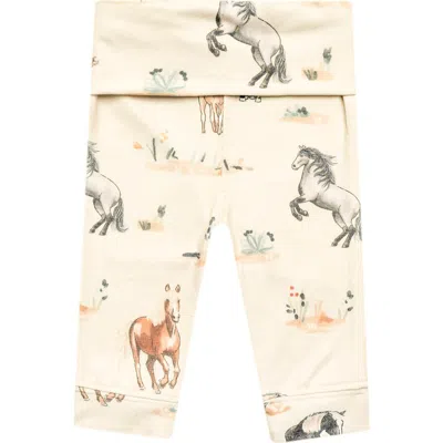 Copper Pearl Babies'  Montana Footed Pajama Pants In Neutral