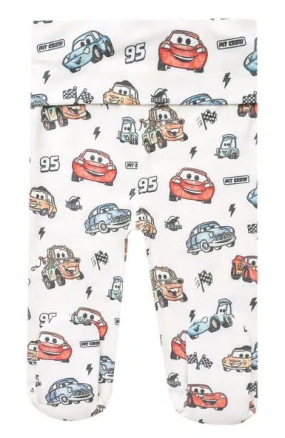 Copper Pearl Babies'  Pixar Cars Print Footed Pants In Multi