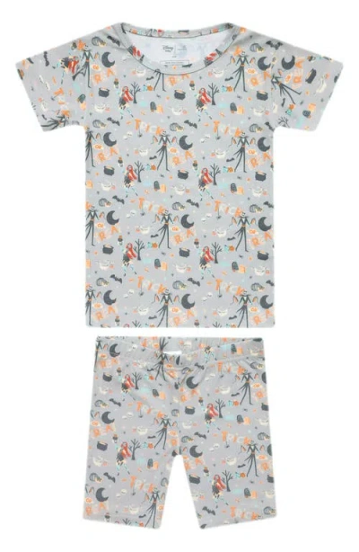 Copper Pearl Babies'  The Nightmare Before Christmas Fitted Two-piece Short Pajamas In Blue