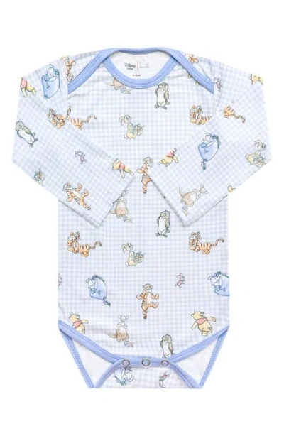 Copper Pearl Babies'  Winnie The Pooh & Friends Print Long Sleeve Bodysuit In Multi