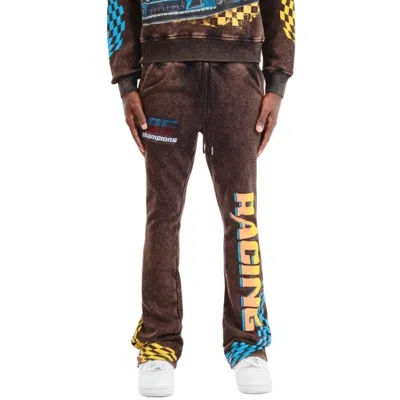 Copper Rivet Racing Stacked Pants In Black | ModeSens