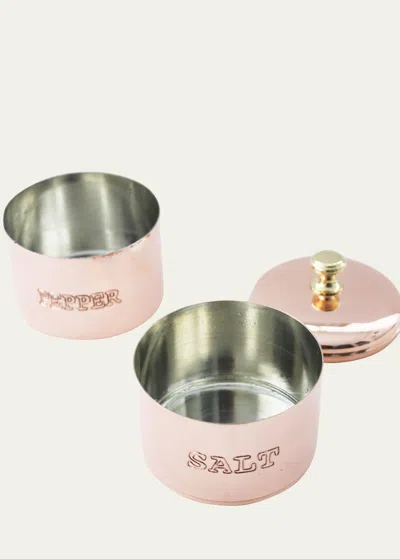 Coppermill Kitchen Cellar Vintage Inspired Copper Salt & Pepper Set