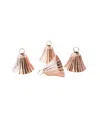 Coppermill Kitchen Cmk Copper Bell Ornaments In Brown