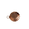 Coppermill Kitchen Palm Double Sided Placemat With Embroidery In Brown