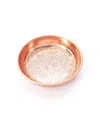 Coppermill Kitchen Vintage Inspired Copper Ring Dish Scroll In Gold