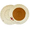 Coppermill Kitchen Palm Double Sided Placemat With Embroidery