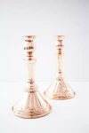 COPPERMILL KITCHEN VINTAGE INSPIRED CANDLESTICK PAIR