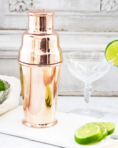 Coppermill Kitchen Vintage Inspired Cocktail Shaker In Multi